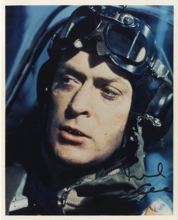 MICHAEL CAINE SINGED PHOTOGRAPH