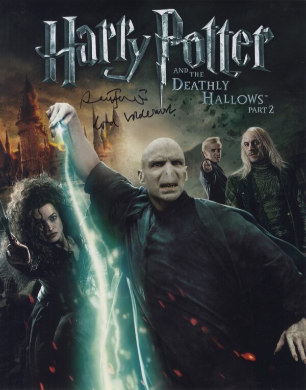 ralph fiennes signed harry potter photo.shanks autographs