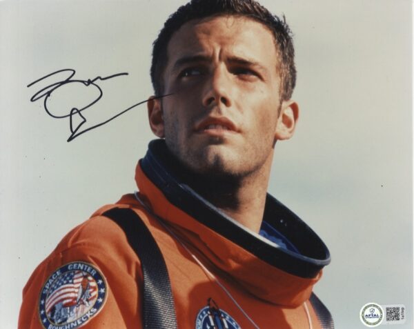 ben affleck signed photo.shanks autographs.aftal authentication