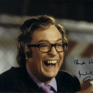 MICHAEL CAINE SINGED PHOTOGRAPH