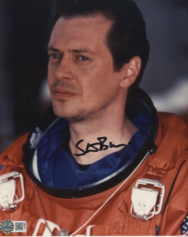 steve Buscemi signed photo. shanks autographs.aftal authentication