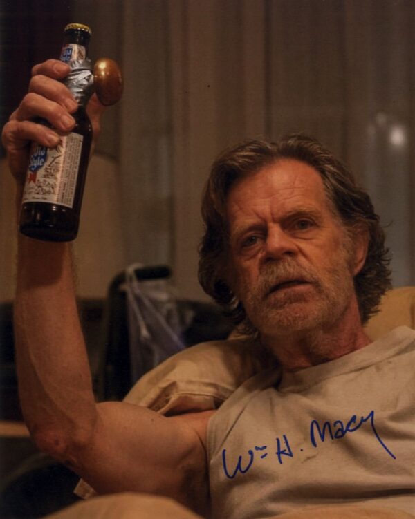 William H. Macy Signed photo. shanks autographs