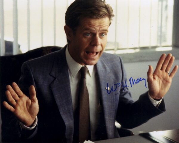 William H. Macy Signed photo. shanks autographs