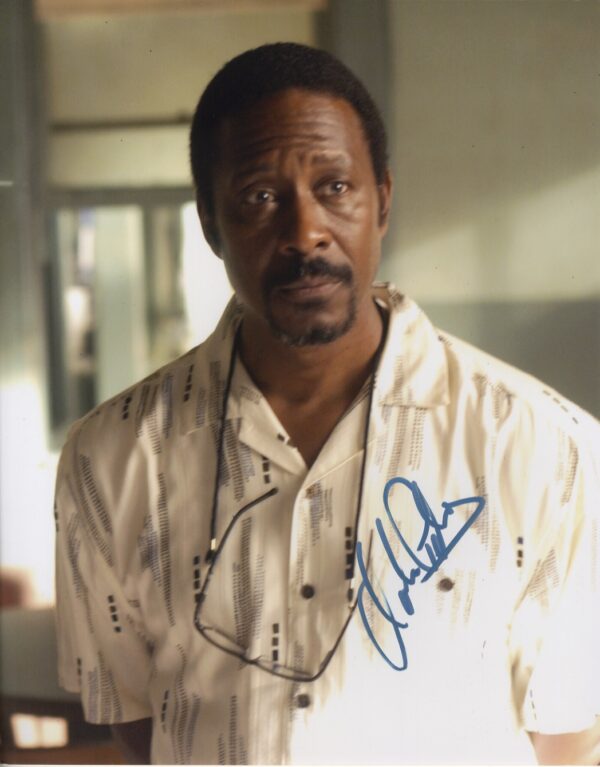 clark peters the wire signed photo.shank autographs