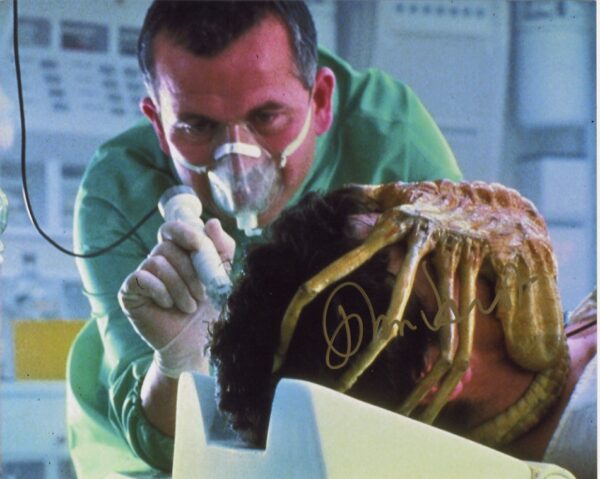 john hurt signed Alien 8x10 photo.shanks autographs