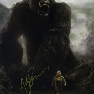 andy serkis signed photo 12x18. shanks autographs