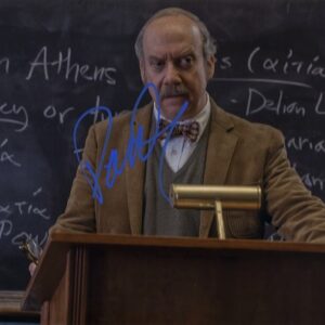 paul giamatti signed 8x10 photo