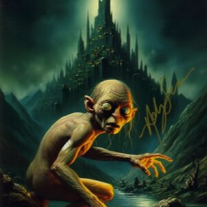 andy serkis signed photograph. shanks autographs
