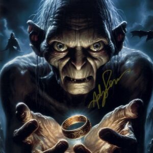 andy serkis signed photograph. shanks autographs