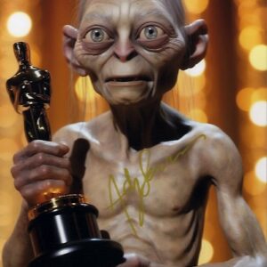 andy serkis signed photograph. shanks autographs