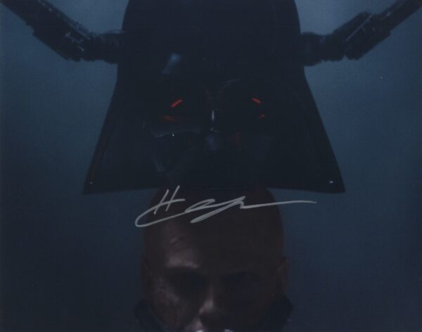 hayden christensen signed photograph .shanks autographs