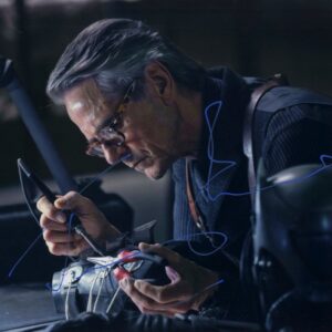 jeremy irons signed photo.shanks autographs