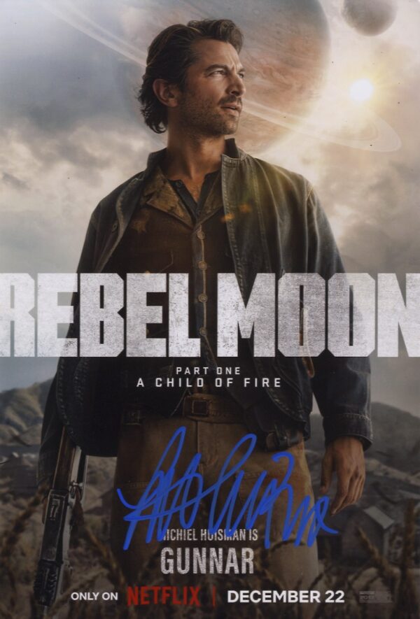 michiel huisman signed photo