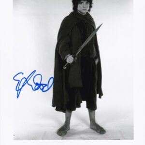 the lord of the rings, elijah wood signed photo.shanks autographs