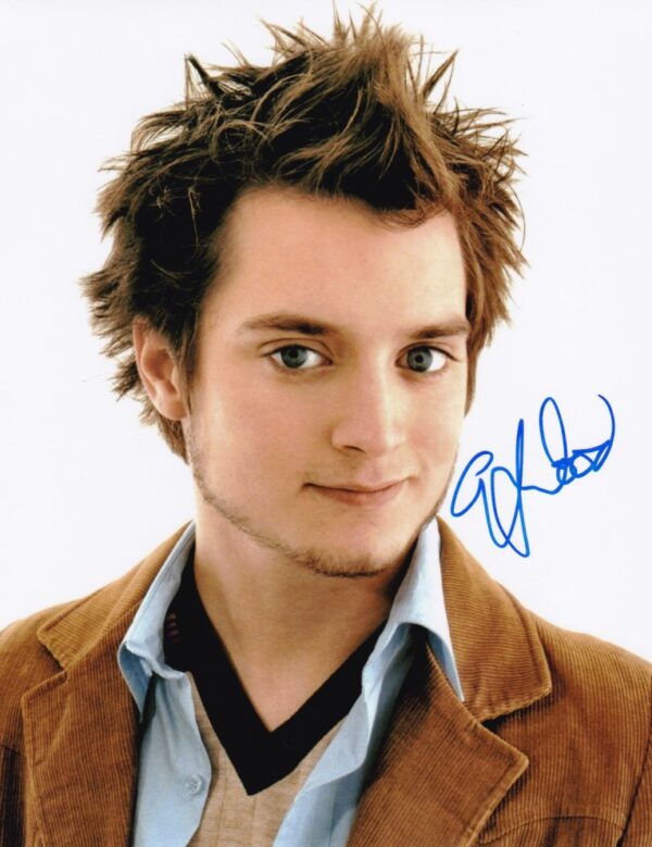 Elijah wood signed photo autographs