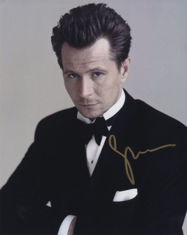 gary oldman signed photograph. shanks autographs