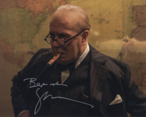 gary oldman signed photograph. shanks autographs