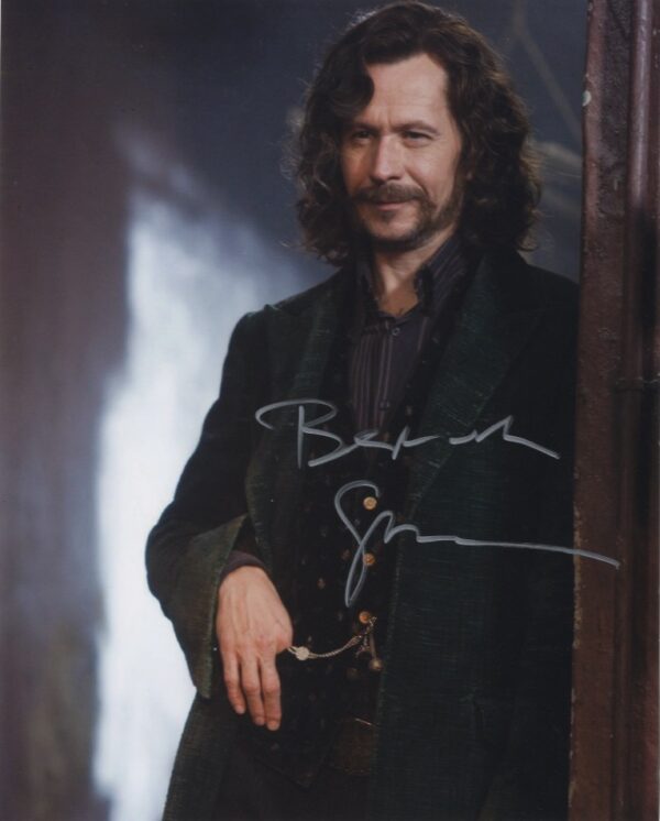 gary oldman signed photograph. shanks autographs