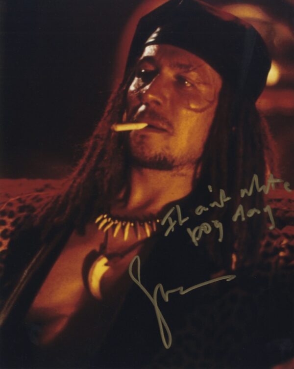 gary oldman signed photograph. shanks autographs it aint white boy day