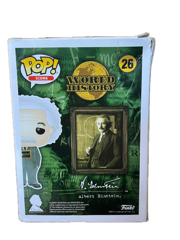 Tom Conti Albert Einstein Signed Funko Pop - Image 3