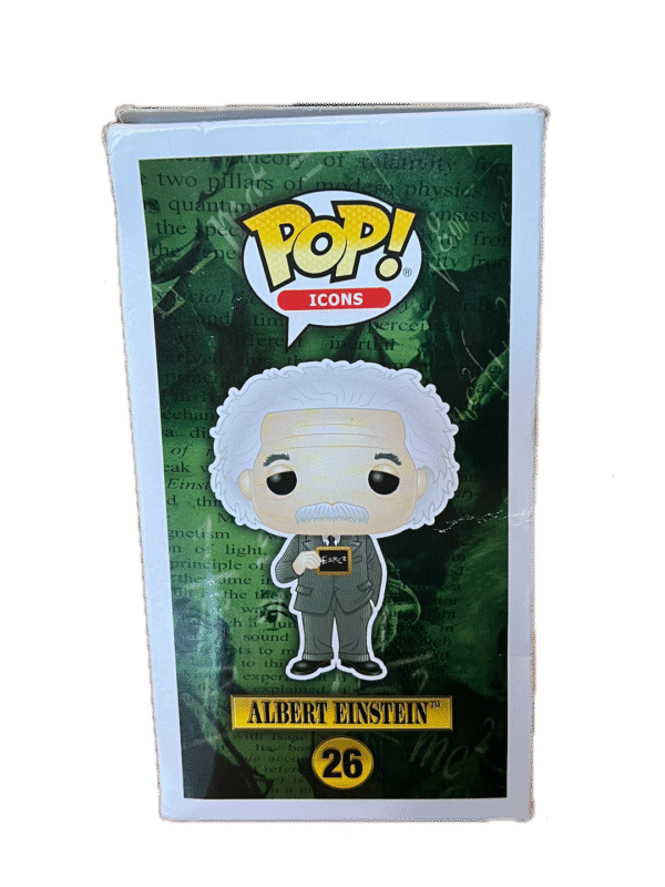 Tom Conti Albert Einstein Signed Funko Pop - Image 2