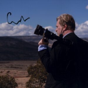 christopher nolan signed photograph.shanks autographs