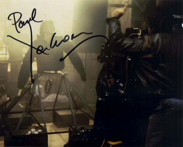 paul verhoeven signed photo.shanks autographs