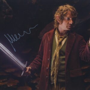 martin freeman signed photograph.shanks autographs