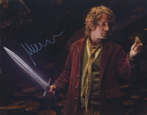 martin freeman signed photograph.shanks autographs