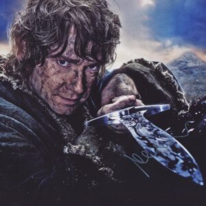martin freeman signed photograph.shanks autographs