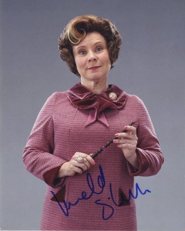 imelda Staunton harry potter signed photo.shanks autographs