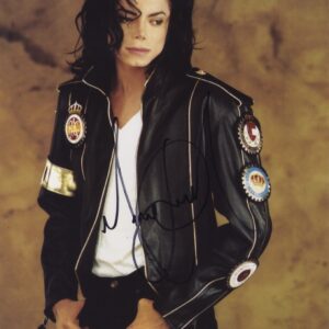 Michael Jackson signed autograph.shanks autographs