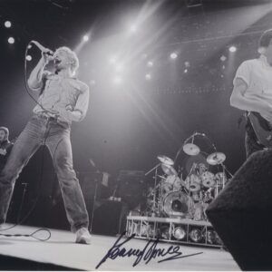 Kenny jones The Who signed photo. shanks autographs