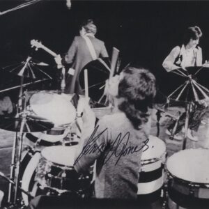 Kenney jones The Who signed photo. shanks autographs