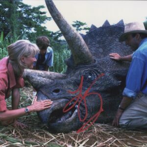 Laura dern jurassic park signed photo.shanks autographs .