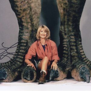 Laura dern jurassic park signed photo.shanks autographs .