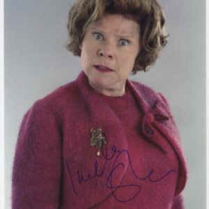 imelda Staunton harry potter signed photo.shanks autographs
