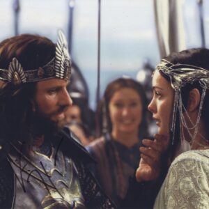 liv Tyler & Viggo Mortensen signed lord of the rings photo.shanks autographs