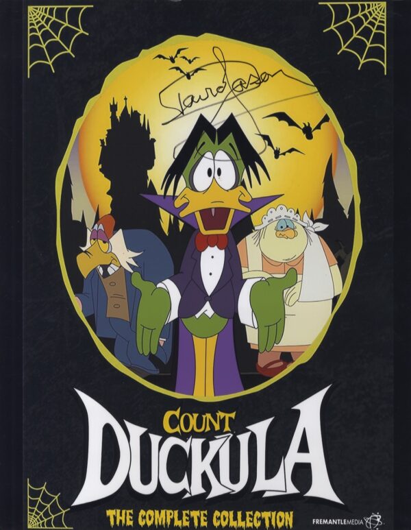 David Jason signed photograph.shanks autographs count duckula