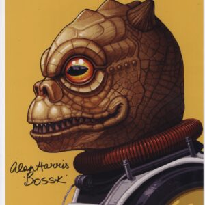 Alan Harris Bossk- Star Wars signed photo.shanks autographs
