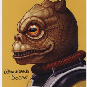 Alan Harris Bossk- Star Wars signed photo.shanks autographs