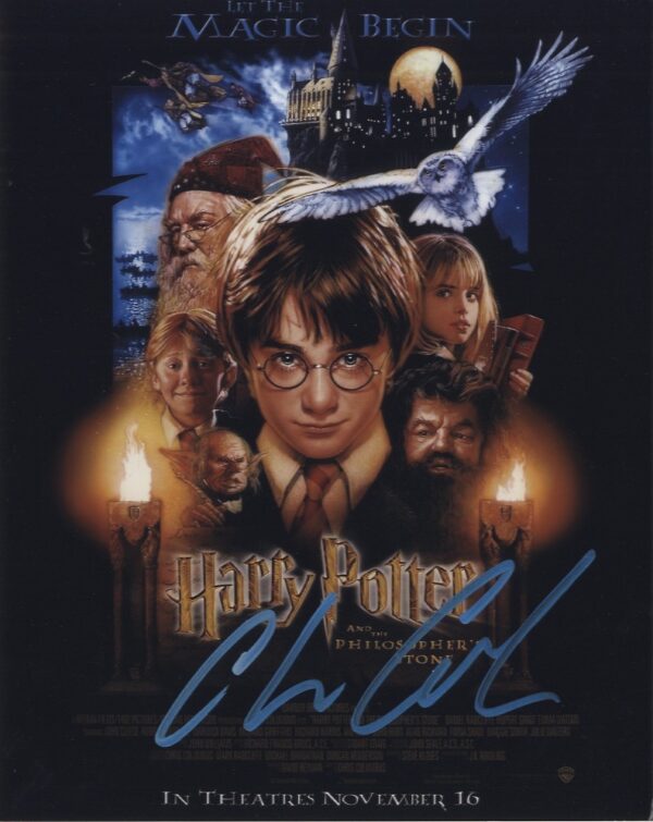 Chris Columbus director signed photo.shanks autographs