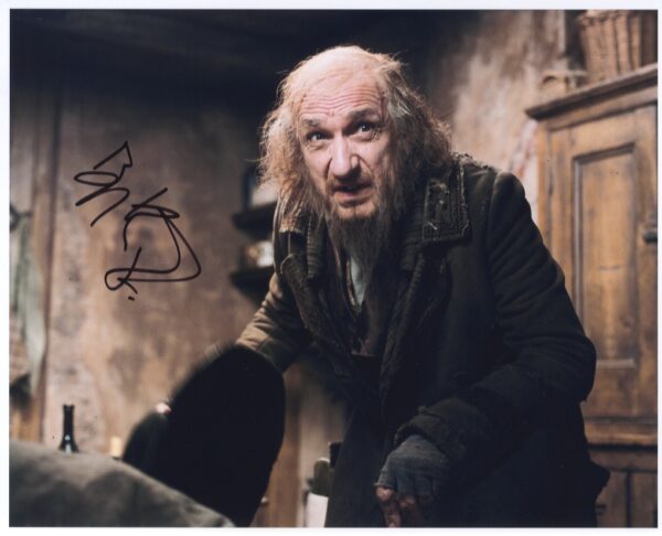 ben kingsley signed photo.shanks autographs