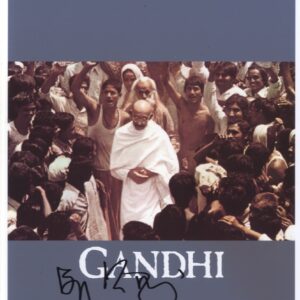 ben kingsley signed photo.shanks autographs