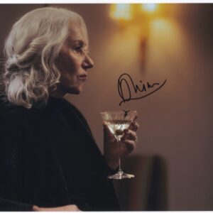Helen Mirren signed photo.shanks autographs