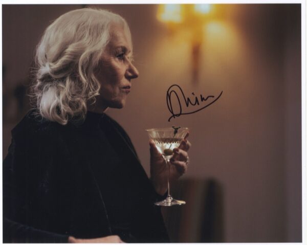 Helen Mirren signed photo.shanks autographs