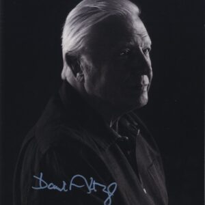David Attenborough signed photo.shanks autographs