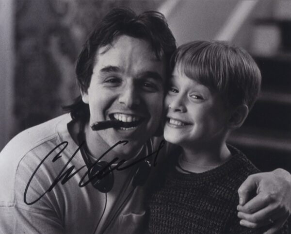 Chris Columbus director signed photo.shanks autographs