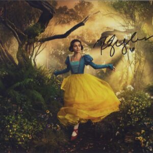 Rachel zegler signed Snow White.shanks autographs