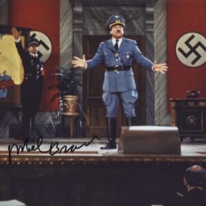 mel brooks signed photo . shanks autographs